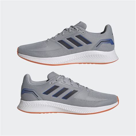 adidas schuhe falcon grau silber|Adidas Run Falcon 2.0 .